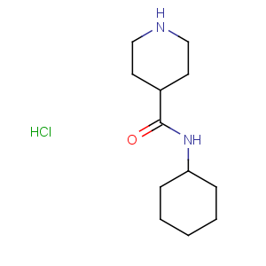 CAS No:63214-55-1 n-cyclohexyl-4-piperidinecarboxamide hydrochloride