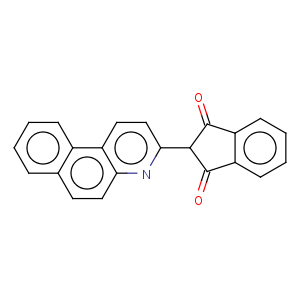 CAS No:63216-89-7 1H-Indene-1,3(2H)-dione,2-benzo[f]quinolin-3-yl-