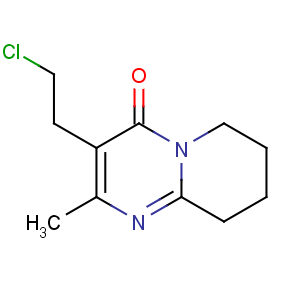 CAS No:63234-80-0 3-(2-chloroethyl)-2-methyl-6,7,8,9-tetrahydropyrido[1,<br />2-a]pyrimidin-4-one