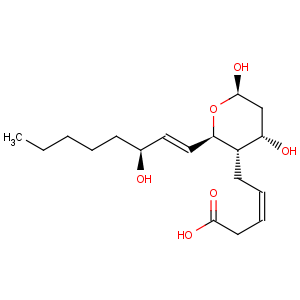 CAS No:63250-09-9 3-Pentenoic acid,5-[(2R,3S,4S,6R)-tetrahydro-4,6-dihydroxy-2-[(1E,3S)-3-hydroxy-1-octen-1-yl]-2H-pyran-3-yl]-,(3Z)-