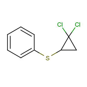 CAS No:63289-85-0 (2,2-dichlorocyclopropyl)sulfanylbenzene