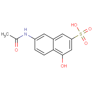 CAS No:6334-97-0 7-acetamido-4-hydroxynaphthalene-2-sulfonic acid