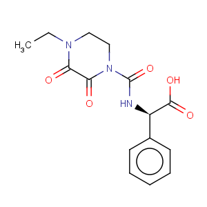 CAS No:63422-71-9 (2R)-2-[(4-Ethyl-2,3-dioxopiperazinyl)carbonylamino]-2-phenylacetic acid