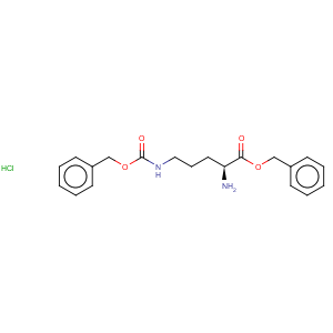 CAS No:63594-37-6 L-Ornithine,N5-[(phenylmethoxy)carbonyl]-, phenylmethyl ester, monohydrochloride (9CI)