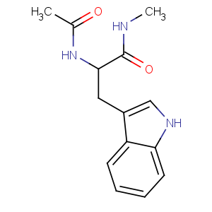 CAS No:6367-17-5 1H-Indole-3-propanamide,a-(acetylamino)-N-methyl-, (aS)-
