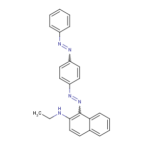 CAS No:6368-72-5 N-ethyl-1-[(4-phenyldiazenylphenyl)diazenyl]naphthalen-2-amine