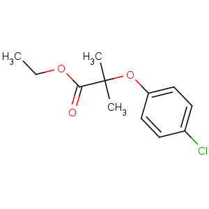 CAS No:637-07-0 ethyl 2-(4-chlorophenoxy)-2-methylpropanoate