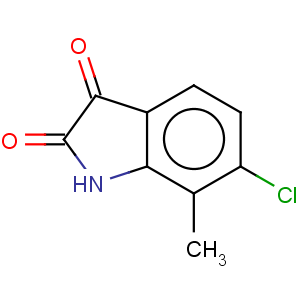 CAS No:6374-90-9 1H-Indole-2,3-dione,6-chloro-7-methyl-