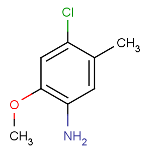 CAS No:6376-14-3 4-chloro-2-methoxy-5-methylaniline