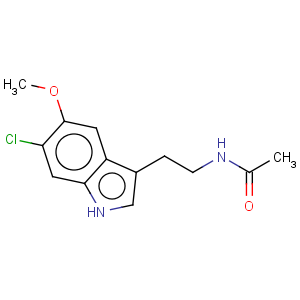 CAS No:63762-74-3 Acetamide,N-[2-(6-chloro-5-methoxy-1H-indol-3-yl)ethyl]-