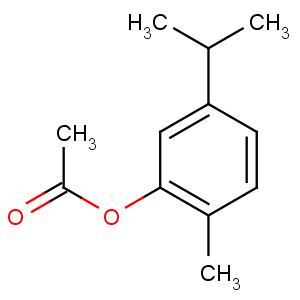 CAS No:6380-28-5 (2-methyl-5-propan-2-ylphenyl) acetate