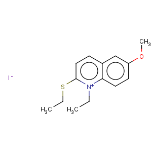 CAS No:63816-13-7 1-Ethyl-2-ethylthio-6-methoxyquinolinium iodide