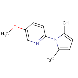 CAS No:638352-78-0 2-(2,5-dimethylpyrrol-1-yl)-5-methoxypyridine