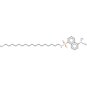 CAS No:63839-19-0 5-(Dimethylamino)-N-octadecyl-1-naphthalenesulfonamide