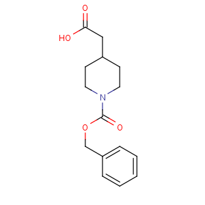 CAS No:63845-28-3 2-(1-phenylmethoxycarbonylpiperidin-4-yl)acetic acid