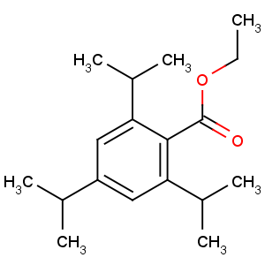 CAS No:63846-76-4 ethyl 2,4,6-tri(propan-2-yl)benzoate