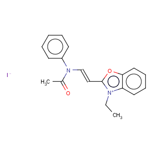 CAS No:63870-30-4 Benzoxazolium,3-ethyl-2-[2-(phenylamino)ethenyl]-, iodide (1:1)