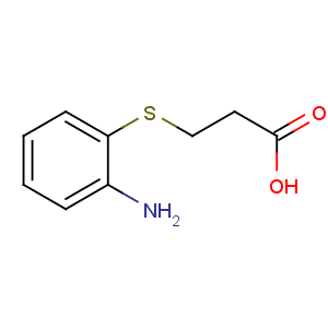 CAS No:63928-26-7 Propanoic acid,3-[(2-aminophenyl)thio]-
