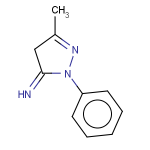 CAS No:6401-97-4 3H-Pyrazol-3-imine,2,4-dihydro-5-methyl-2-phenyl-