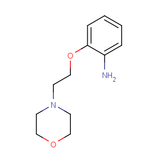CAS No:64039-56-1 2-(2-morpholin-4-ylethoxy)aniline