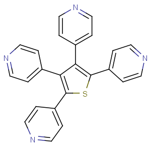 CAS No:64048-12-0 4-(2,4,5-tripyridin-4-ylthiophen-3-yl)pyridine