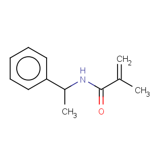 CAS No:64096-95-3 2-Propenamide,2-methyl-N-(1-phenylethyl)-