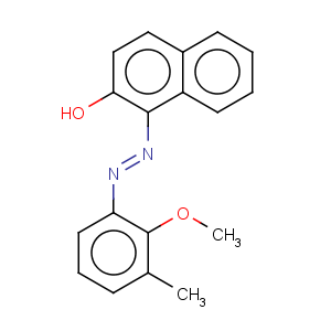 CAS No:6410-20-4 2-Naphthalenol,1-[2-(2-methoxy-5-methylphenyl)diazenyl]-