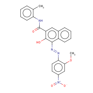 CAS No:6410-33-9 2-Naphthalenecarboxamide,3-hydroxy-4-[2-(2-methoxy-4-nitrophenyl)diazenyl]-N-(2-methylphenyl)-