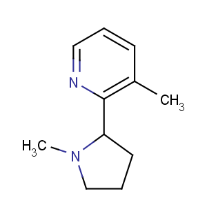 CAS No:64114-31-4 3-methyl-2-(1-methylpyrrolidin-2-yl)pyridine