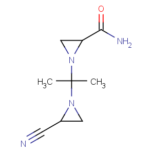 CAS No:64118-86-1 1-[2-(2-cyanoaziridin-1-yl)propan-2-yl]aziridine-2-carboxamide