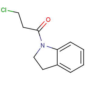 CAS No:64140-62-1 3-chloro-1-(2,3-dihydroindol-1-yl)propan-1-one