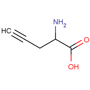 CAS No:64165-64-6 2-aminopent-4-ynoic acid