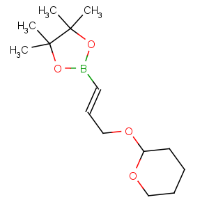 CAS No:642066-70-4 trans-2-[3-(4,4,5,5-tetramethyl-1,3,2-dioxaborolan-2-yl)allyoxy]tetrahydropyran