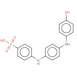 CAS No:6421-80-3 Benzenesulfonic acid,4-[[4-[(4-hydroxyphenyl)amino]phenyl]amino]-