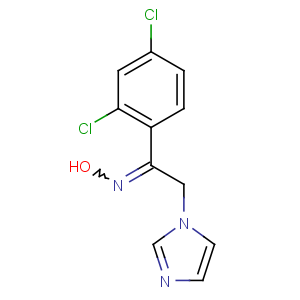 CAS No:64211-06-9 (NZ)-N-[1-(2,4-dichlorophenyl)-2-imidazol-1-ylethylidene]hydroxylamine