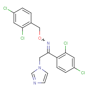 CAS No:64211-45-6 (Z)-1-(2,4-dichlorophenyl)-N-[(2,<br />4-dichlorophenyl)methoxy]-2-imidazol-1-ylethanimine