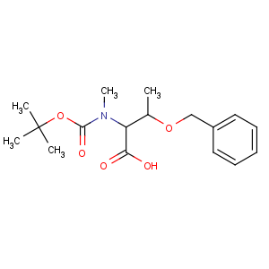 CAS No:64263-80-5 (2S,<br />3R)-2-[methyl-[(2-methylpropan-2-yl)oxycarbonyl]amino]-3-<br />phenylmethoxybutanoic acid