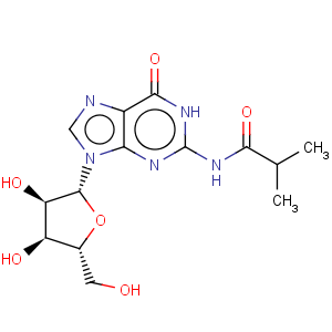 CAS No:64350-24-9 Guanosine,N-(2-methyl-1-oxopropyl)-