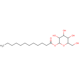 CAS No:64395-91-1 [(2S,3R,4S,5R)-3,4,5-trihydroxy-6-(hydroxymethyl)oxan-2-yl] dodecanoate