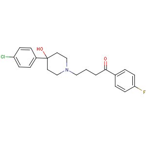 CAS No:64438-53-5 4-[4-(4-chlorophenyl)-4-hydroxypiperidin-1-yl]-1-(4-fluorophenyl)butan-<br />1-one