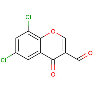 CAS No:64481-10-3 6,8-dichloro-4-oxochromene-3-carbaldehyde