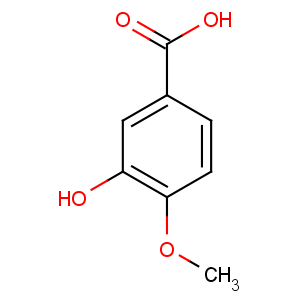 CAS No:645-08-9 3-hydroxy-4-methoxybenzoic acid