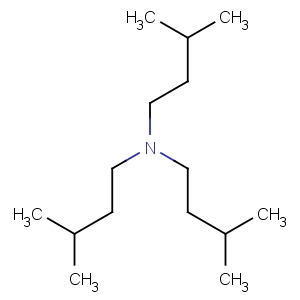 CAS No:645-41-0 3-methyl-N,N-bis(3-methylbutyl)butan-1-amine