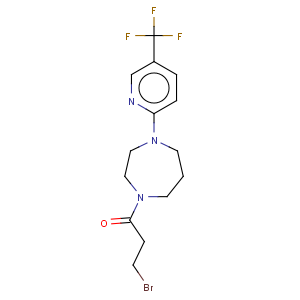 CAS No:646455-90-5 3-bromo-1-{4-[5-(trifluoromethyl)pyridin-2-yl]-1,4-diazepan-1-yl}propan-1-one