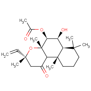 CAS No:64657-18-7 1H-Naphtho[2,1-b]pyran-1-one,5-(acetyloxy)-3-ethenyldodecahydro-6-hydroxy-3,4a,7,7,10a-pentamethyl-,(3R,4aS,5S,6S,6aS,10aS,10bR)-