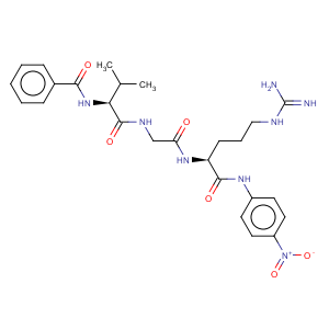 CAS No:64717-41-5 L-Argininamide,N-benzoyl-L-valylglycyl-N-(4-nitrophenyl)-