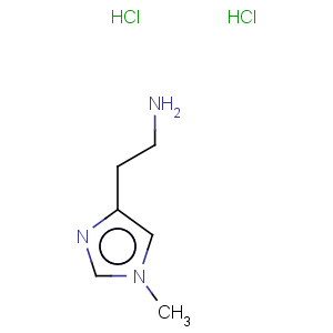 CAS No:6481-48-7 1H-Imidazole-4-ethanamine,1-methyl-, hydrochloride (1:2)