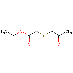 CAS No:64878-05-3 Acetic acid,2-[(2-oxopropyl)thio]-, ethyl ester