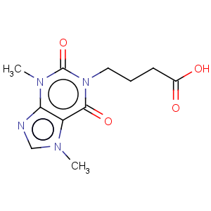 CAS No:6493-07-8 1-(3-Carboxypropyl)-3,7-dimethylxanthine