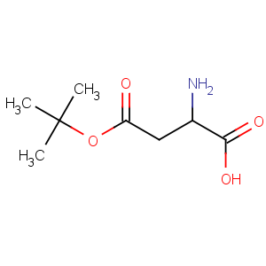 CAS No:64960-75-4 (2R)-2-amino-4-[(2-methylpropan-2-yl)oxy]-4-oxobutanoic acid